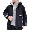 20 new winter men's fashion workwear cotton-padded jackets, thickened and warm hooded Korean-style men's jackets, trendy cotton-padded jackets Application Scenario